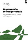 Buchcover Angewandte Montagetechnik