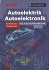 Buchcover Autoelektrik/Autoelektronik