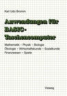 Buchcover Anwendungen für BASIC-Taschencomputer