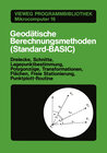 Buchcover Geodätische Berechnungsmethoden (Standard-BASIC)