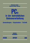 Buchcover PCs in der betrieblichen Datenverarbeitung