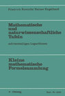 Buchcover Mathematische und naturwissenschaftliche Tafeln