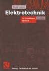 Buchcover Elektrotechnik