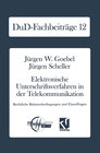 Buchcover Elektronische Unterschriftsverfahren in der Telekommunikation