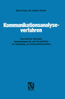 Buchcover Kommunikationsanalyseverfahren