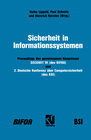Buchcover Sicherheit in Informationssystemen