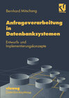 Buchcover Anfrageverarbeitung in Datenbanksystemen