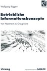 Buchcover Betriebliche Informationskonzepte