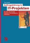 Buchcover Auftragsklärung in IT-Projekten