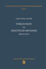 Buchcover Vorlesungen über analytische Mechanik