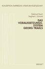 Buchcover Das Voraussetzungssystem Georg Trakls