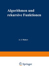 Buchcover Algorithmen und rekursive Funktionen