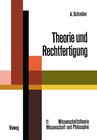 Buchcover Theorie und Rechtfertigung