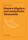 Buchcover Lineare Algebra und analytische Geometrie
