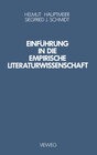 Buchcover Einführung in die Empirische Literaturwissenschaft