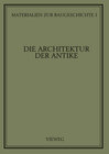 Buchcover Die Architektur der Antike
