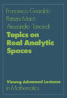 Buchcover Topics on Real Analytic Spaces