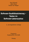 Buchcover Software-Qualitätssicherung — Testen im Software-Lebenszyklus