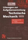 Buchcover Aufgabensammlung Technische Mechanik / Lösungen zur Aufgabensammlung Technische Mechanik
