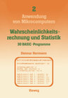 Buchcover Wahrscheinlichkeitsrechnung und Statistik — 30 BASIC-Programme