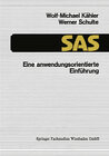 Buchcover SAS — Eine anwendungsorientierte Einführung