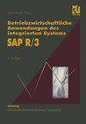 Buchcover Betriebswirtschaftliche Anwendungen des integrierten Systems SAP R/3