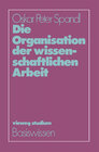 Buchcover Die Organisation der wissenschaftlichen Arbeit