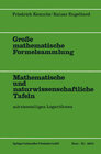 Buchcover Große mathematische Formelsammlung