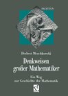 Buchcover Denkweisen großer Mathematiker