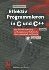 Buchcover Effektiv Programmieren in C und C++