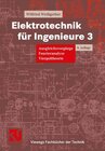 Buchcover Elektrotechnik für Ingenieure 3