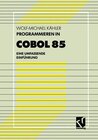 Buchcover Programmieren in Cobol 85