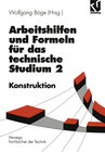 Buchcover Arbeitshilfen und Formeln für das technische Studium