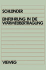 Buchcover Einführung in die Wärmeübertragung
