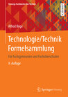 Buchcover Technologie/Technik Formelsammlung