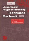 Buchcover Aufgabensammlung Technische Mechanik