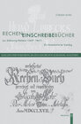 Buchcover Recheneinschreibebücher aus Schleswig-Holstein (1609-1867)