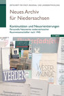 Buchcover Neues Archiv für Niedersachsen 1.2021