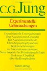 Buchcover C.G.Jung, Gesammelte Werke. Bände 1-20 Hardcover / Band 2: Experimentelle Untersuchungen