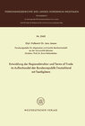 Buchcover Entwicklung der Regionalstruktur und Terms of Trade im Außenhandel der Bundesrepublik Deutschland mit Textilgütern