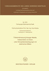 Buchcover Füllstandsmessung flüssiger Metalle, insbesondere von Eisen, unter Atmosphärenbedingungen mit elektrischen Mitteln