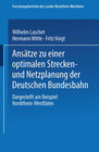 Buchcover Ansätze zu einer optimalen Strecken- und Netzplanung der Deutschen Bundesbahn