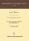 Buchcover Mechanische Relaxationsuntersuchungen zur Charakterisierung des Eigenschaftsspektrums von Polyester-Multifilamentgarnen 