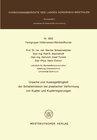 Buchcover Ursache und Aussagefähigkeit der Schallemission bei plastischer Verformung von Kupfer und Kupferlegierungen