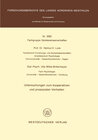 Buchcover Untersuchungen zum kooperativen und prosozialen Verhalten