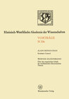 Buchcover Rheinisch-Westfälische Akademie der Wissenschaften