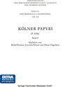 Buchcover Kölner Papyri