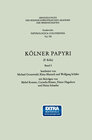Buchcover Kölner Papyri (P. Köln)