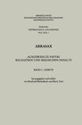 Buchcover Abrasax: Ausgewählte Papyri Religiösen und Magischen Inhalts
