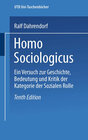 Buchcover Homo Sociologicus